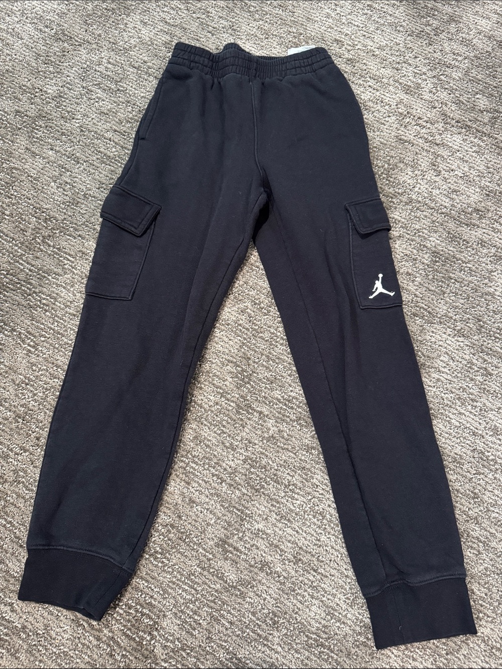 Jordan Black Cargo Joggers ~